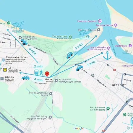 Ocean - 1 Km To Baltic Sea & 15 Minutes To Old Town בית אירוח