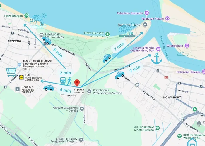 Ocean - 1 Km To Baltic Sea & 15 Minutes To Old Town ホームステイ